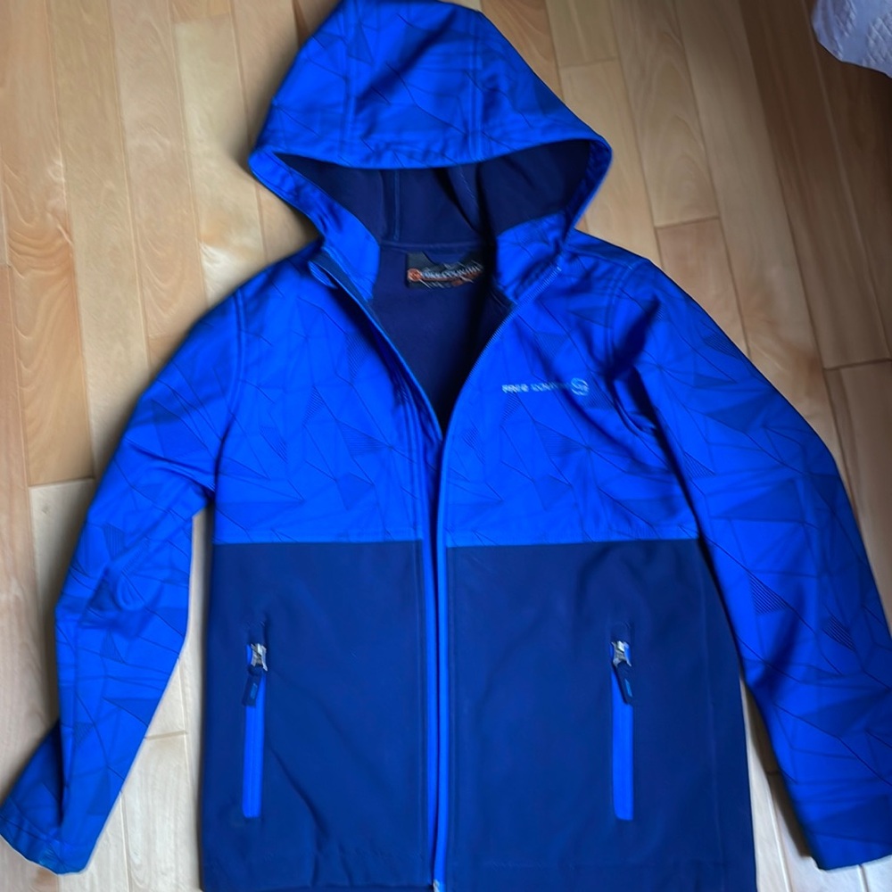 Free Country Kids rain jacket size M (7-8) blue